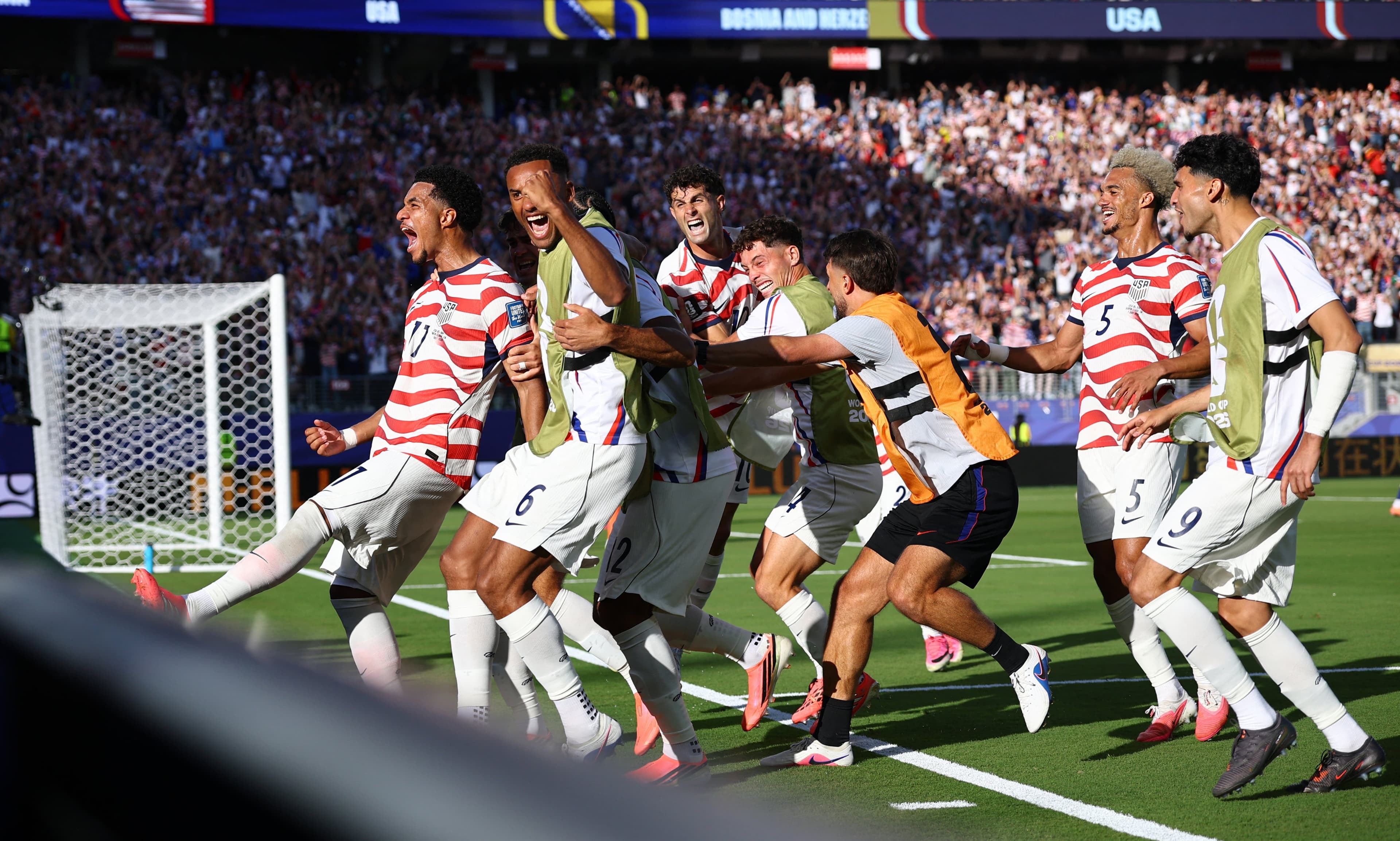 Amerika Serikat Singkirkan Bosnia dan Herzegovina 2-0, Tuan Rumah Melaju ke Babak 16 Besar Piala Dunia 2026