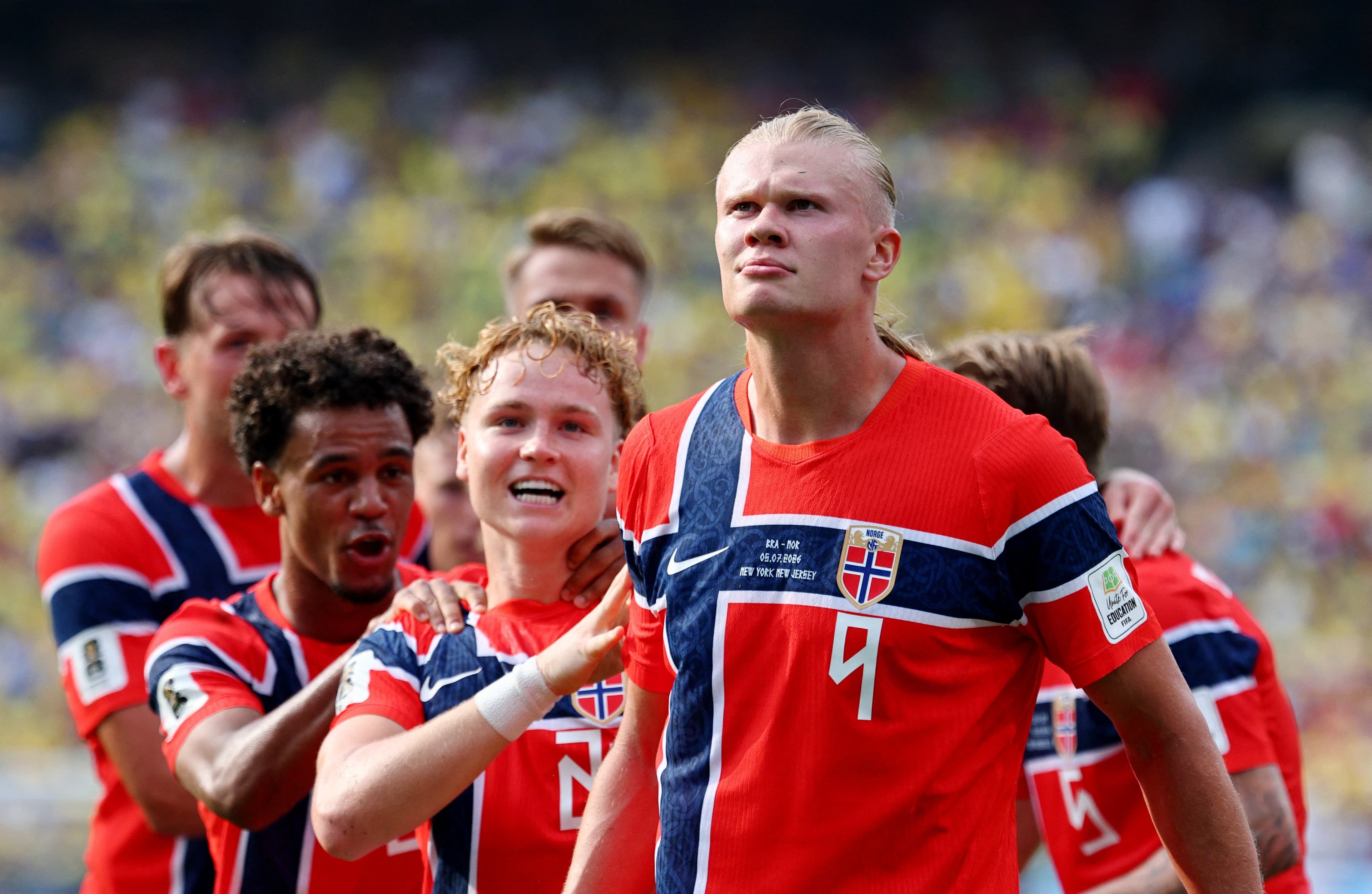 Brasil Tersingkir dari Piala Dunia 2026 Usai Dikalahkan Norwegia 1-2, Haaland Cetak Brace Bersejarah